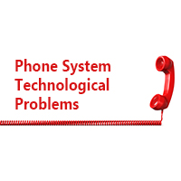 March 24th | Technological problems with our phone system continue ...